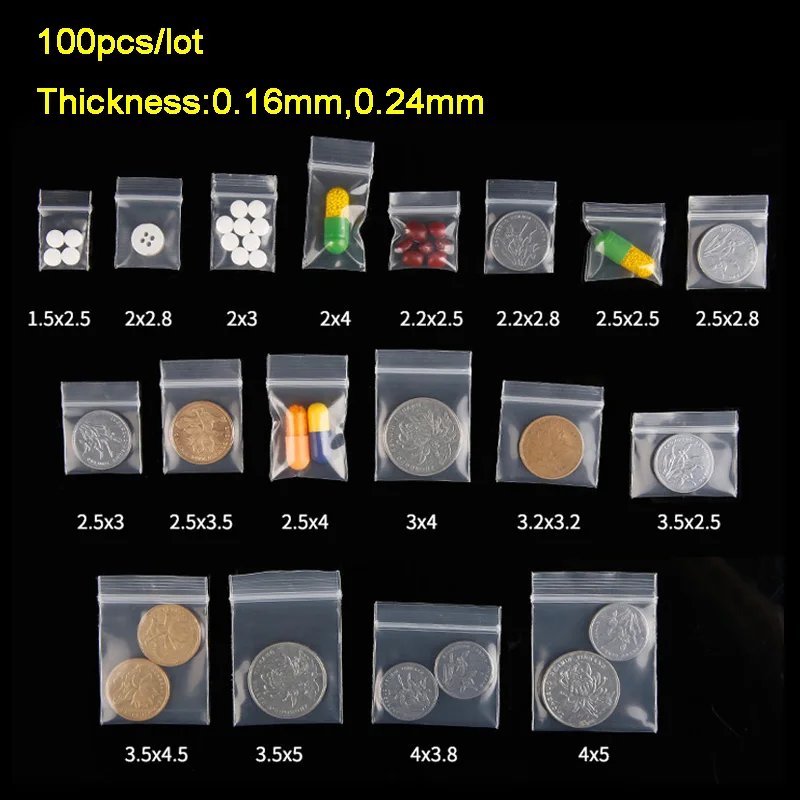 Мини-сумки для хранения ювелирных изделий прозрачные принадлежности