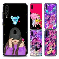 phone case for samsung galaxy a10 a20 a30 a40 a50 a60 a70 a90 note 8 9 10 20 ultra 5g soft tpu case brightly colored overlay