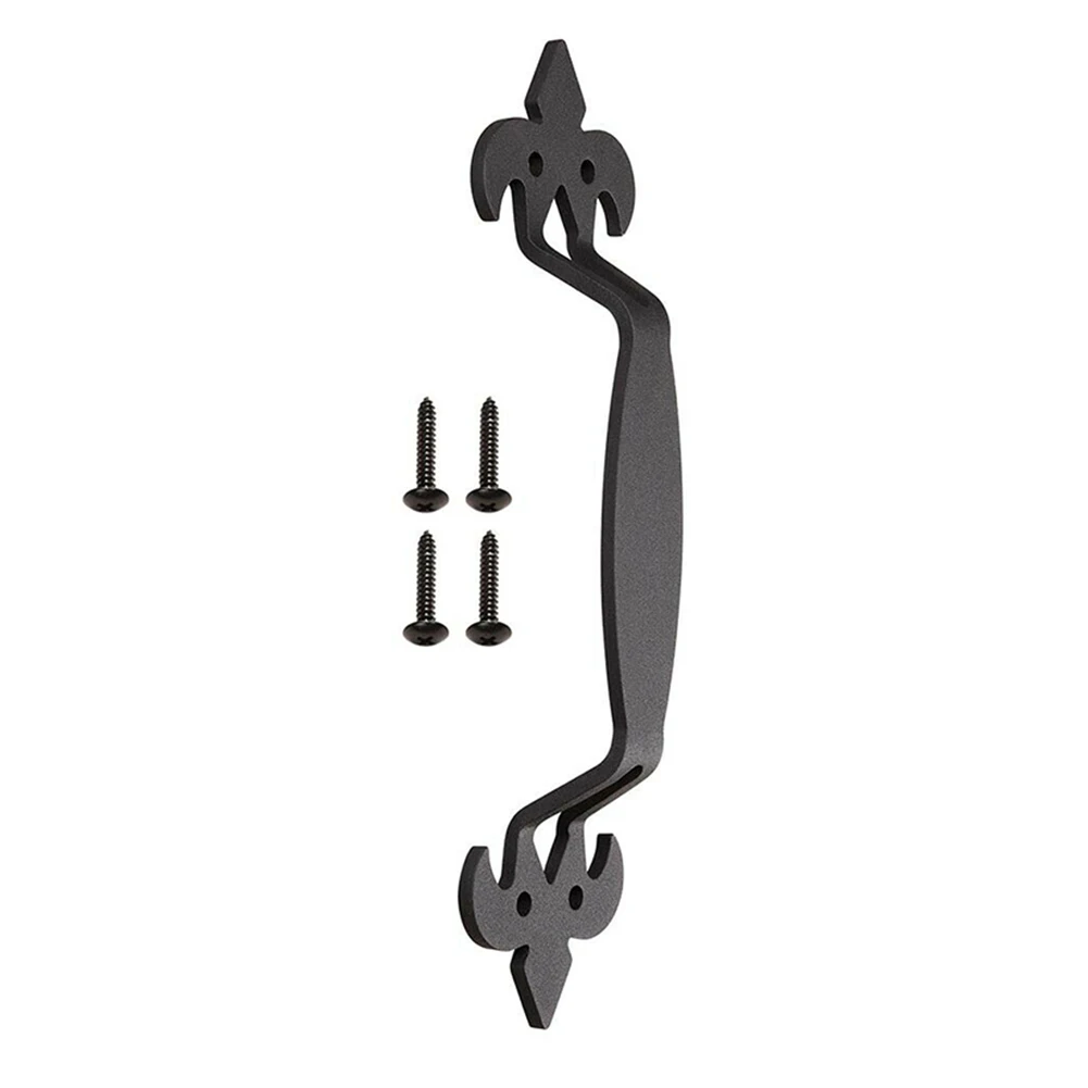 

2022High Quality Sliding Barn Door Handle Pull Set with 4 Self-Tapping Screws for Sliding Barn Door, Gate, Cabinet Door Pull