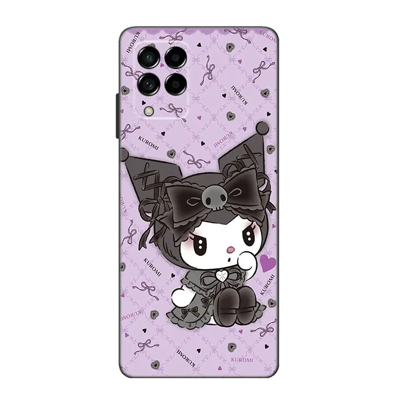 Чехол для телефона Kuromi My Melody Samsung Note 10 Lite 20 Ultra M04 M13 M32 4G M14 M15 M23 M33 M34 M42 M52 M53 M54 M55 5G M11 M12