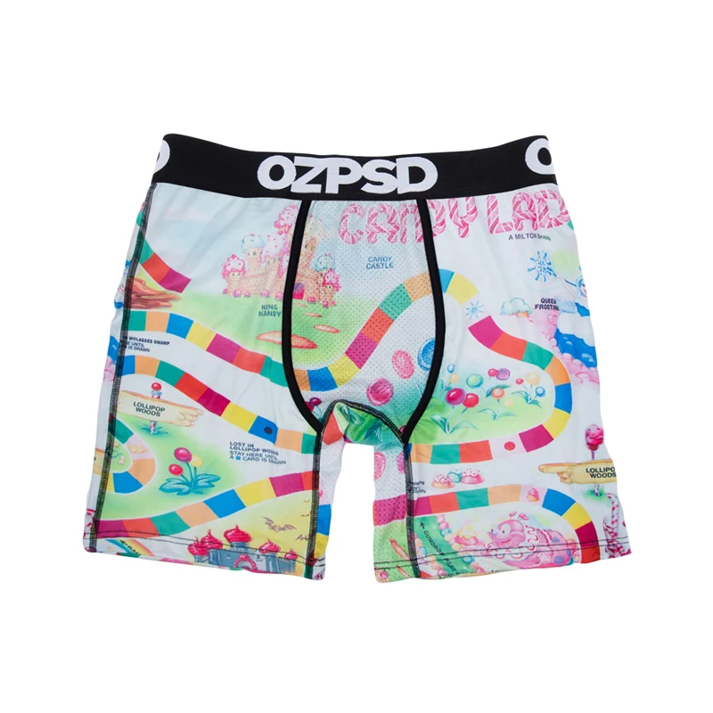 

Мягкое сексуальное мужское нижнее белье, шорты-боксеры, модные мужские трусы, мужские трусы с принтом, одежда для мужчин O65, нижнее белье для мужчин