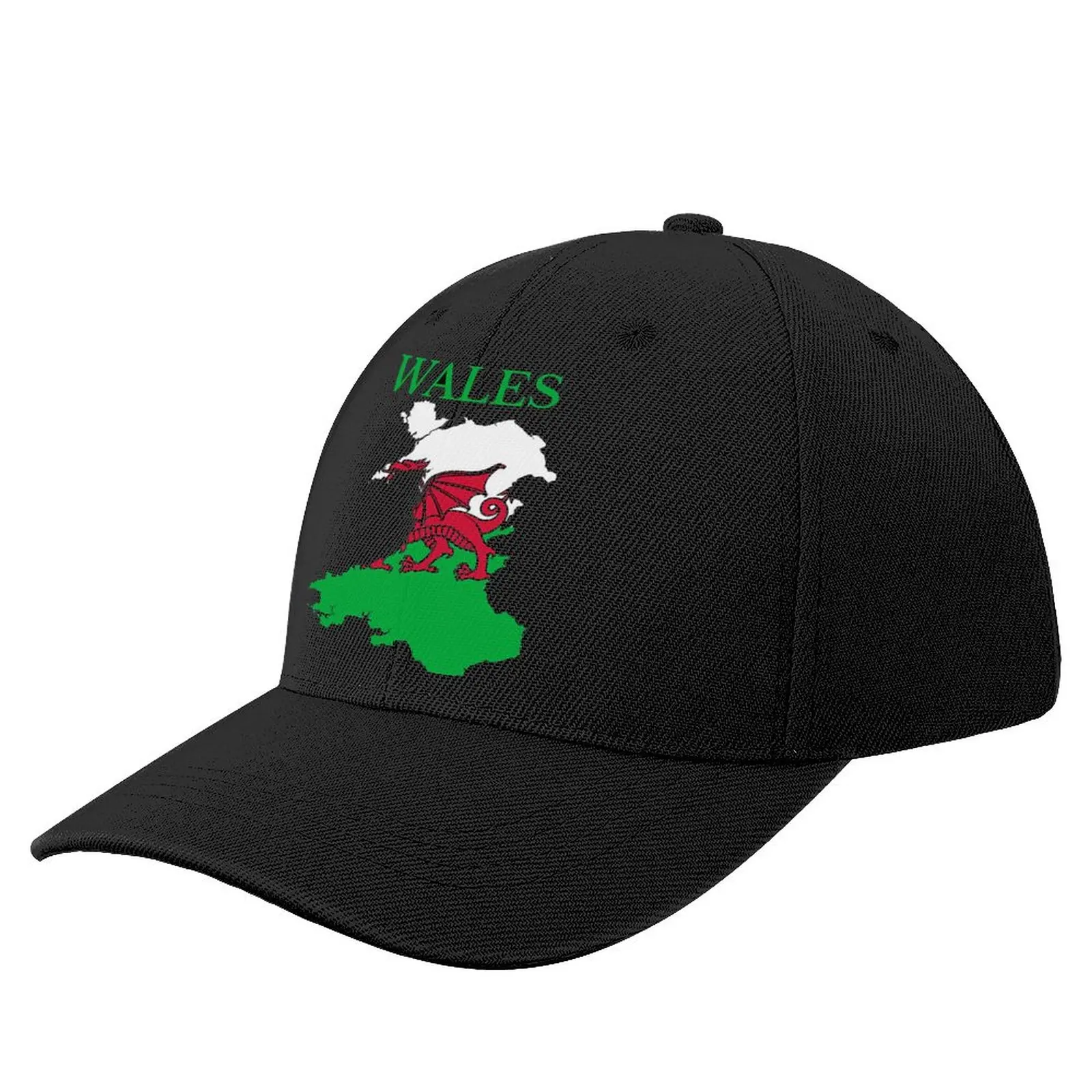 

Casquette Wales Map Flag Fishing Summer Caps Vintage Travel Unisex Chapeau