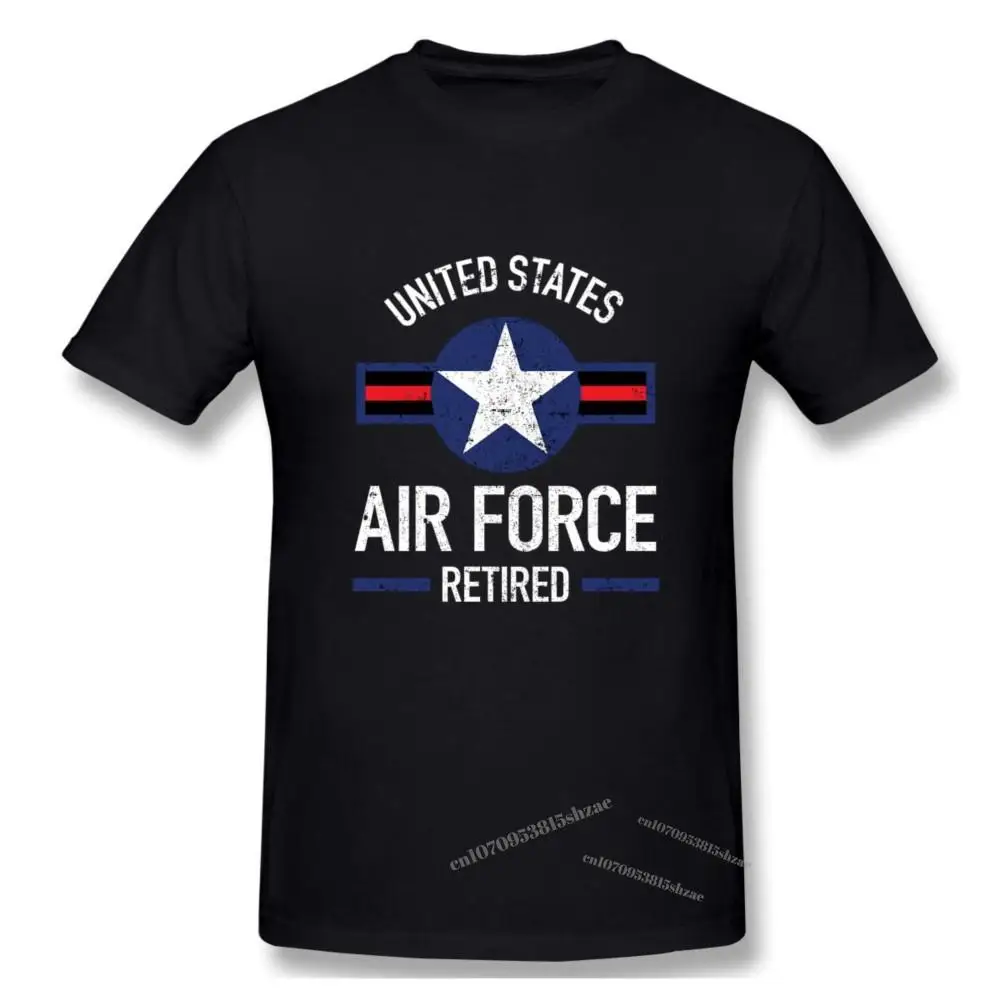 

USAF Retired Air Force Military Tshirt man T Shirt Woman