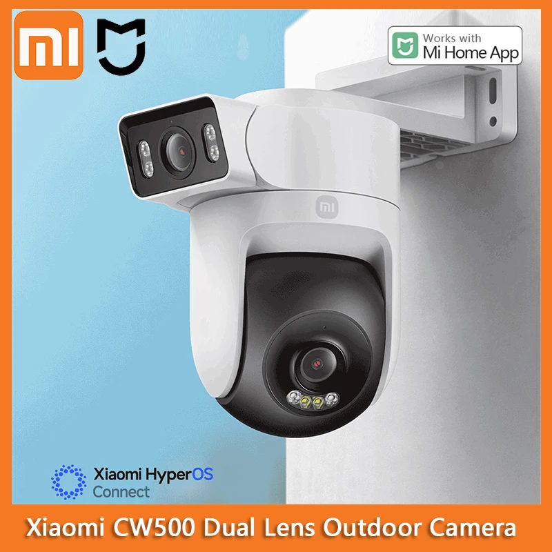Xiaomi CW500 Уличная камера с двумя объективами Wi-Fi 6 полноцветная ночного видения