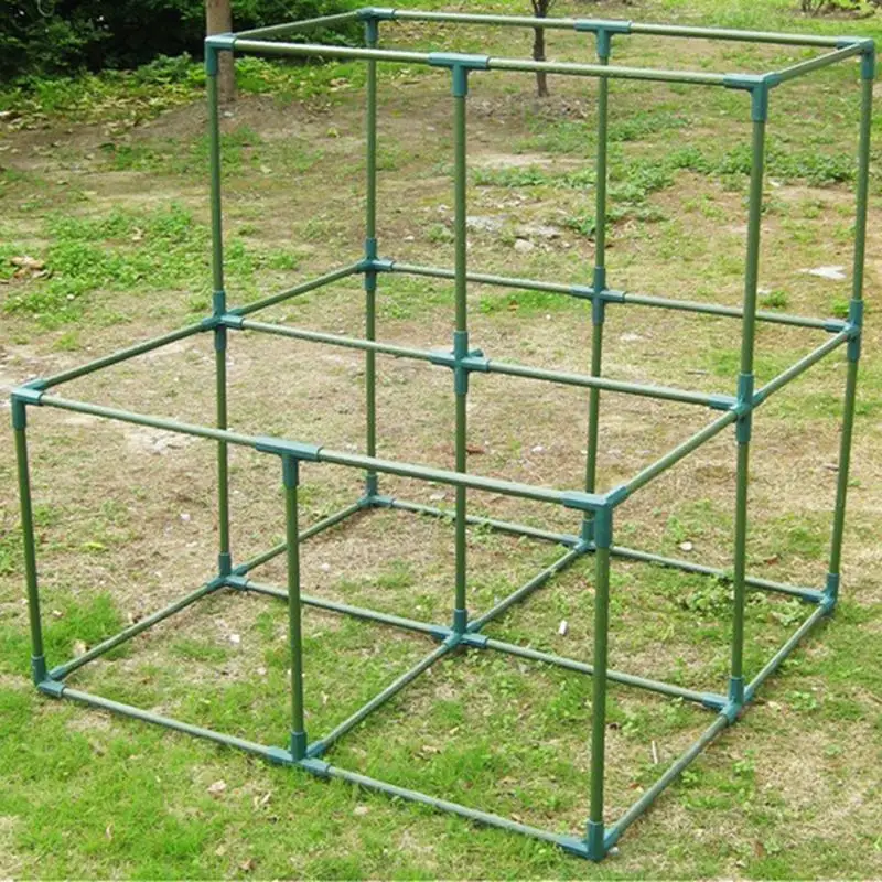 

Gardening Frame Connector Greenhouse Frame Canes Building Connector Plant Stakes Shed Pipe Fittings Heavy Duty Garden Tool