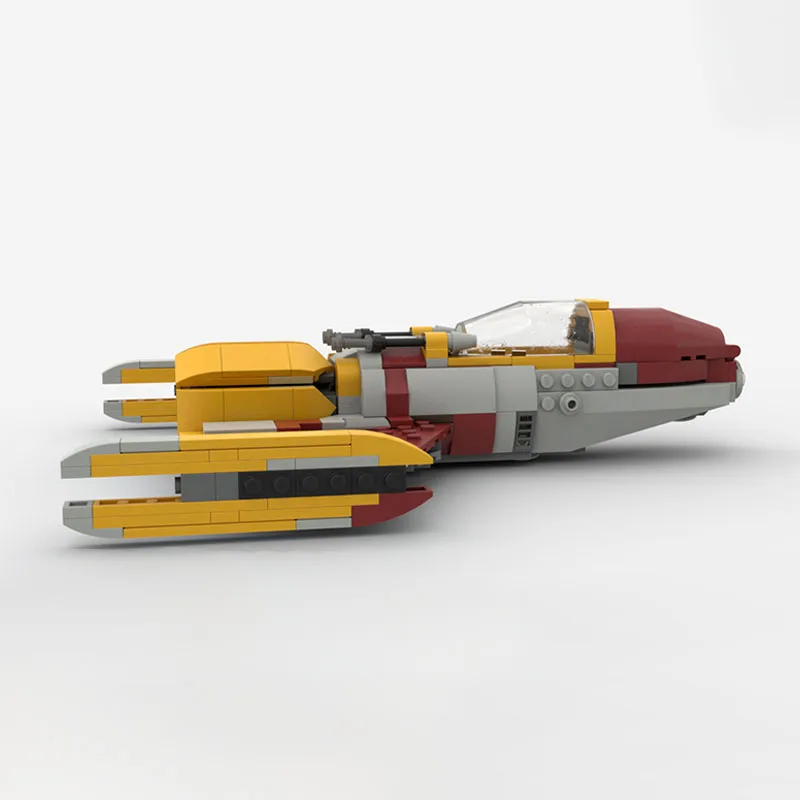 391 деталь MOC Shin Hati S Starfighter MOD: Звездная модель для сборки, конструктор, развивающая игрушка, подарок на день рождения, праздничный набор (art.: 3920db7877dc6) - 3920db7877dc6