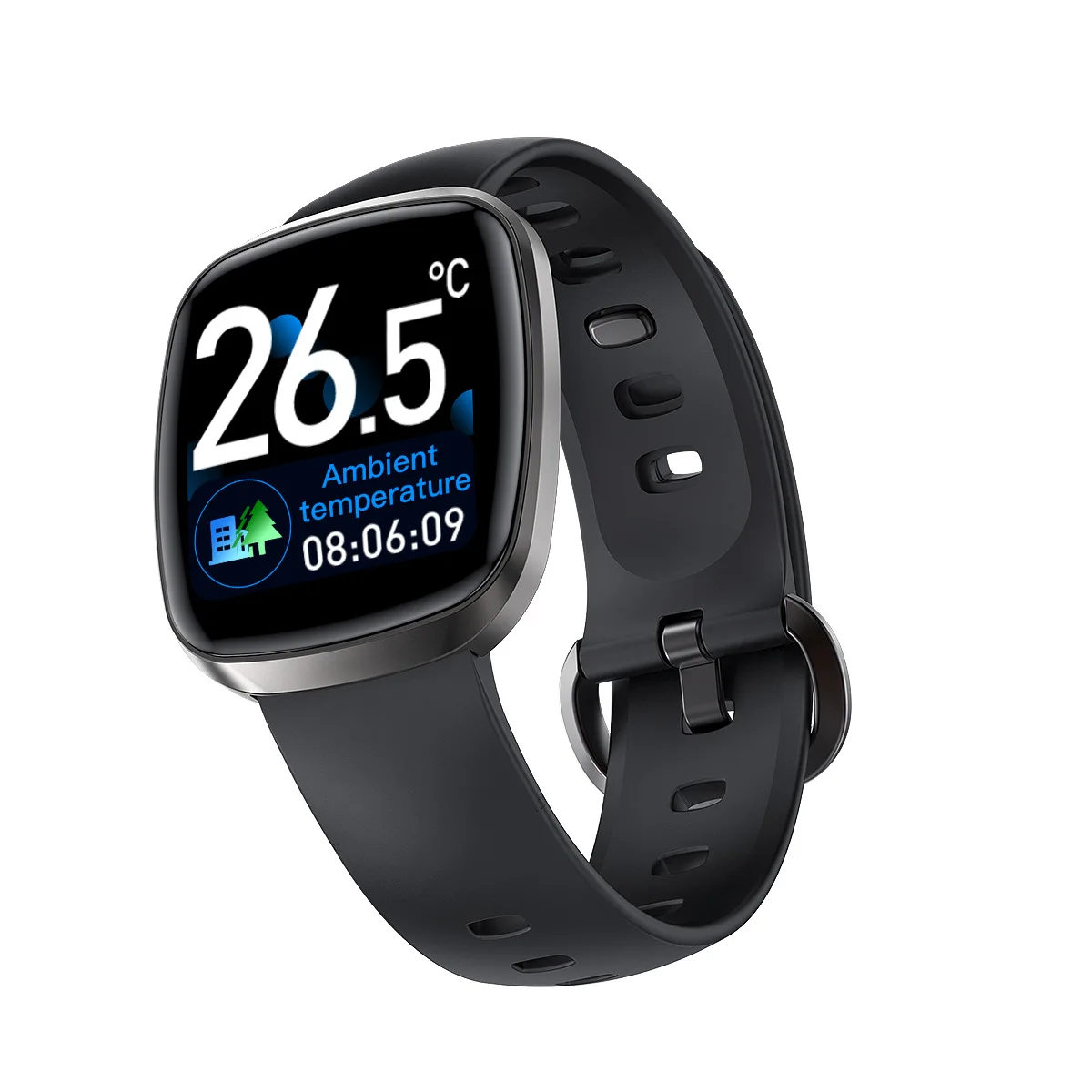 Смарт-браслет с измерением температуры тела измерение артериального давления и