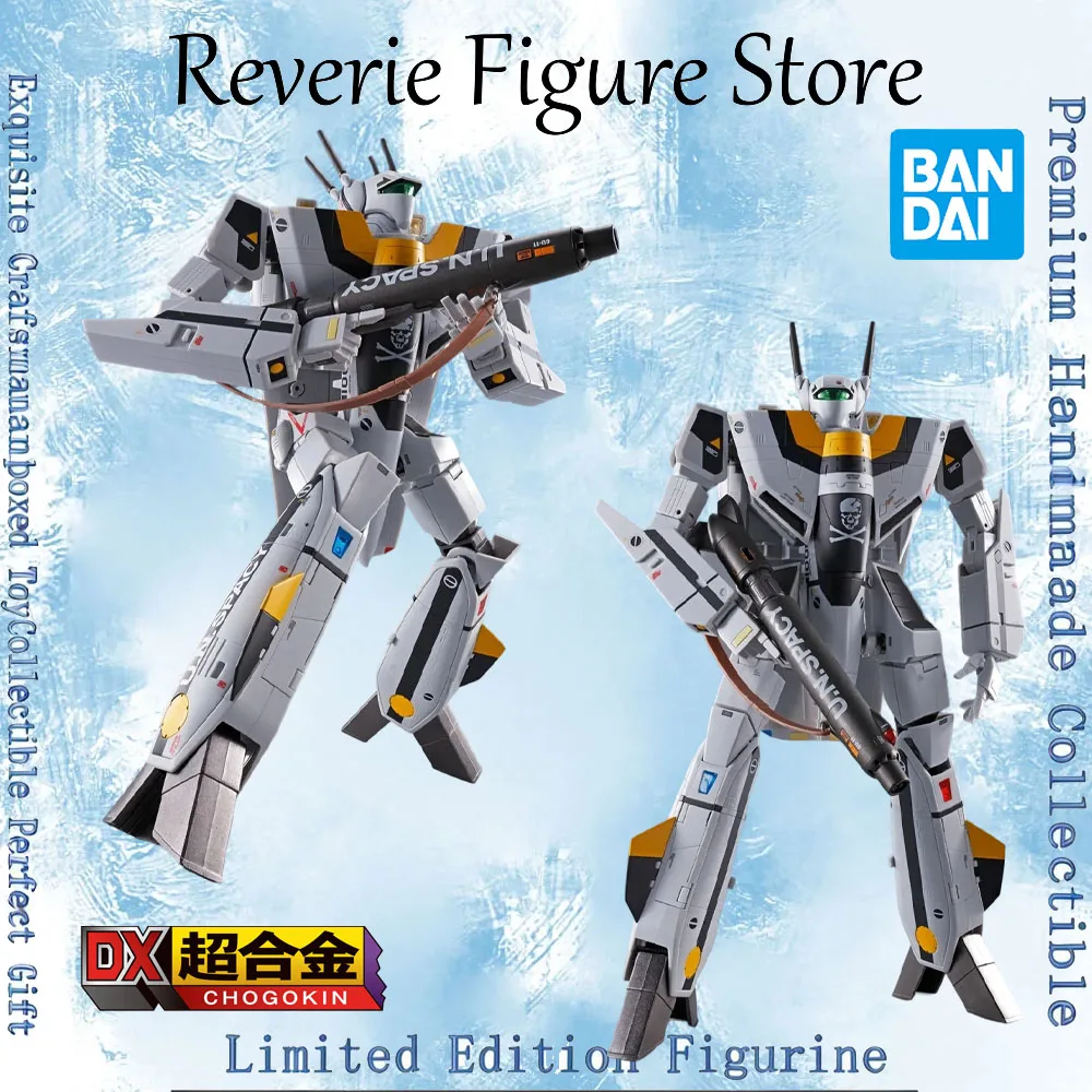 Фото Оригинальная фигурка Bandai Dx Chogoki Super Dimension Fortress Macross Vf 1S Valkyrie Roy Focker №2