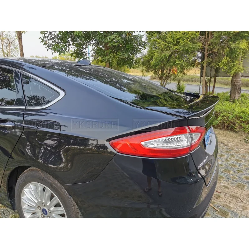 Спойлер KLSHIRU из ABS краски для заднего крыла багажника губ хвоста Ford Mondeo Fusion 2013 2014