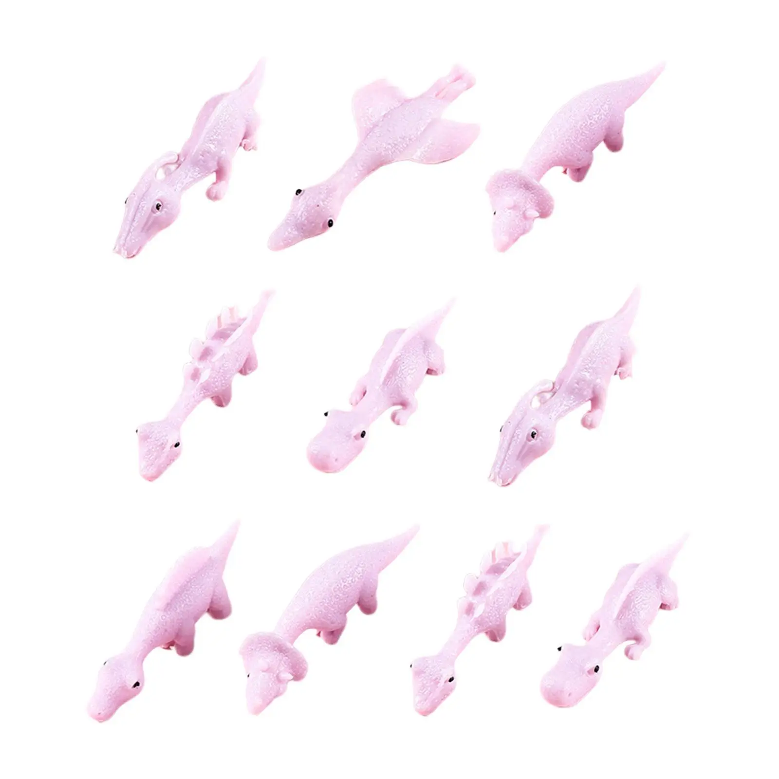 10 шт. рогатки для пальцев динозавров летающие игры женских сувениров