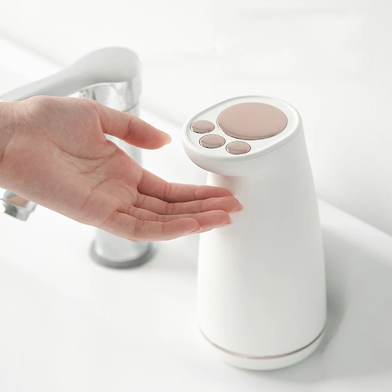 

Electric Intelligent Soap Dispensor USB Charging Cat Claw Washing Hand Machine Automatic Induction Foam Soap Dispensers