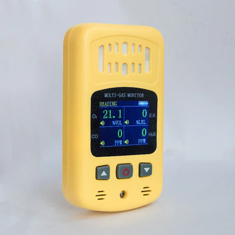 Gas Detector Toxic And Harmful Gas Detector Combustible Carbon Monoxide Oxygen Hydrogen Sulfide Four-in-one Gas Detector enlarge