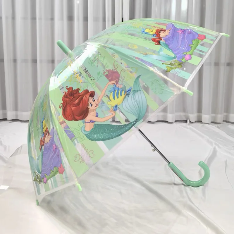 Новый Зонт Принцессы Диснея для маленьких девочек маленькая замороженная Эльза