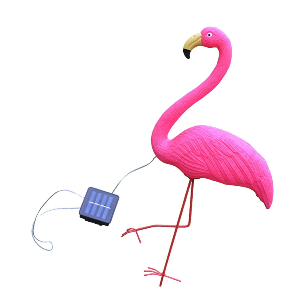 

Solar Powered Flamingo Lights LED Animal Lawn Lamp Outdoor Garden Light Decoration (Large) Decorations