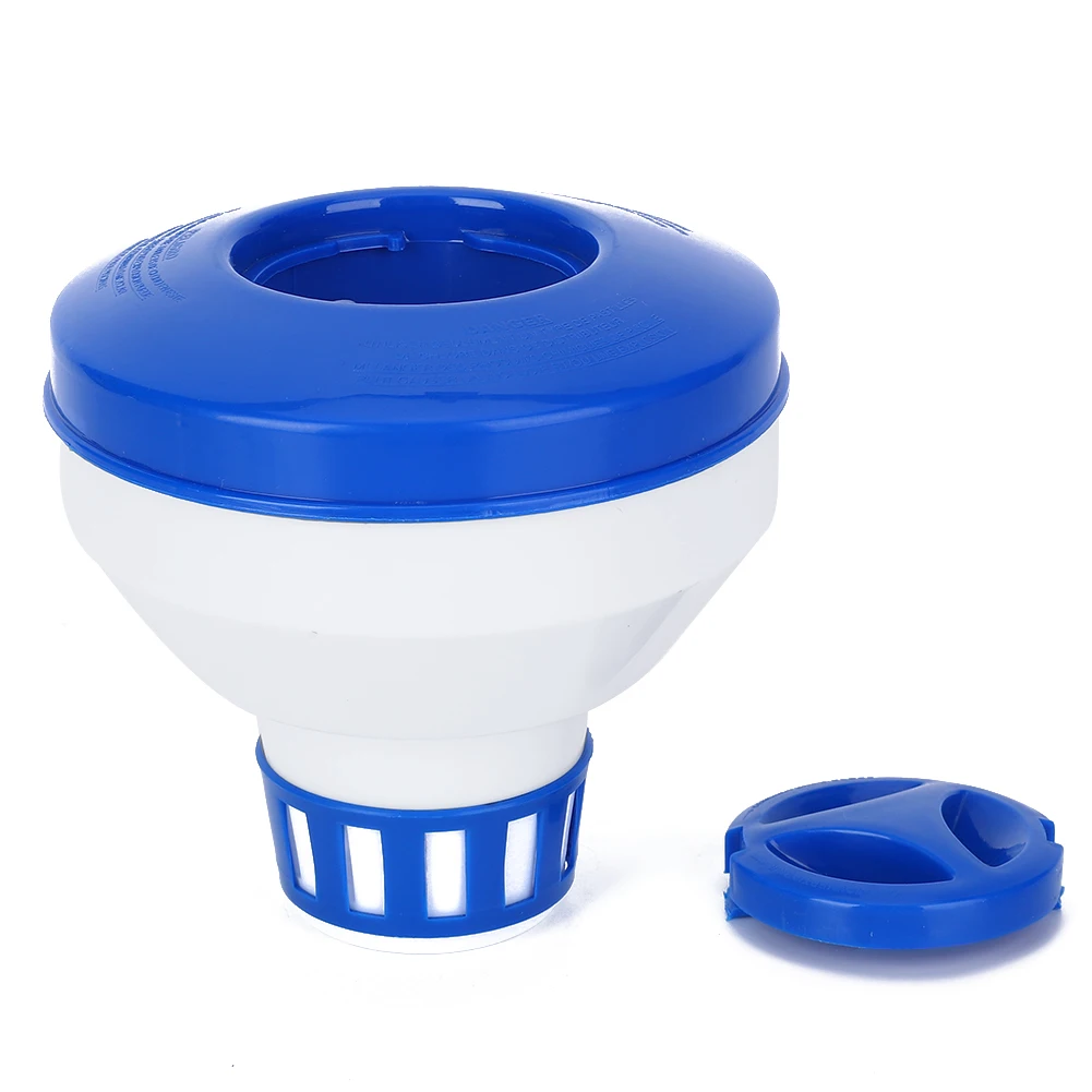 

Plastic Durable Swimming Pool Chemical Medicine Floating Automatic Cleaning Dispenser Equipment Spa Accessory