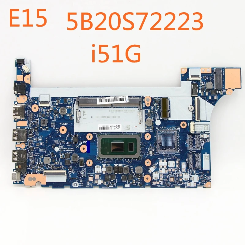 

For Lenovo ThinkPad E15 Laptop Motherboard NM-C421 5B20S72223 With i5-10210U CPU