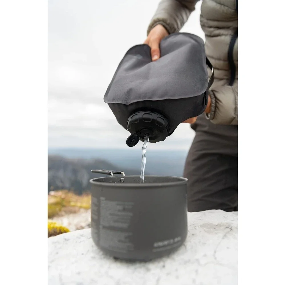 Легкая сумка для воды кемпинга диспенсер и душ легкая складная из ТПУ на 10 литров