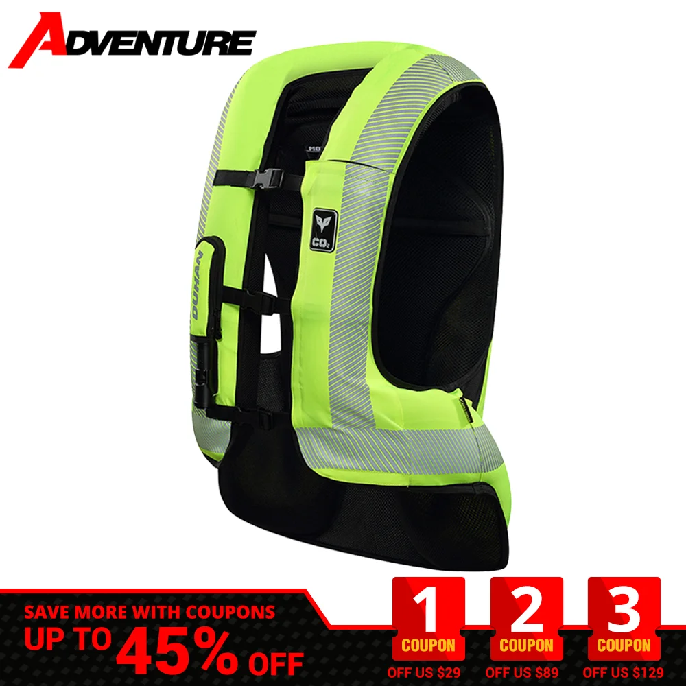 

Motocross Airbag Vest Moto Air Bag Vest Motorcycle Jacket Motorbike Equipment Protective Gear Safety Vest Reflective Clothing