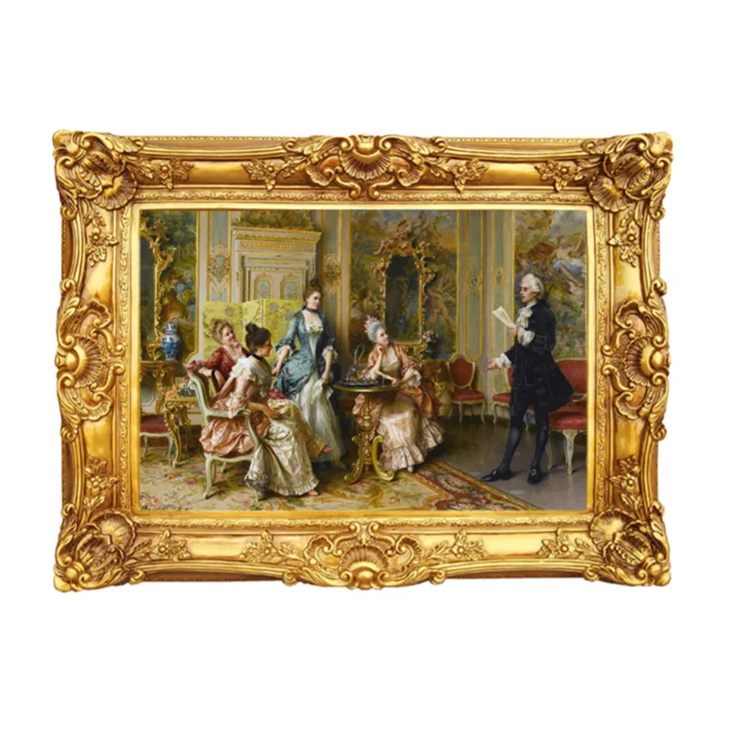 

Poster Frames Pictures Wall Friends Shadow Square Art Vintage Frame Wooden Personalized Decoration Maison Wall Decor WWH15XP