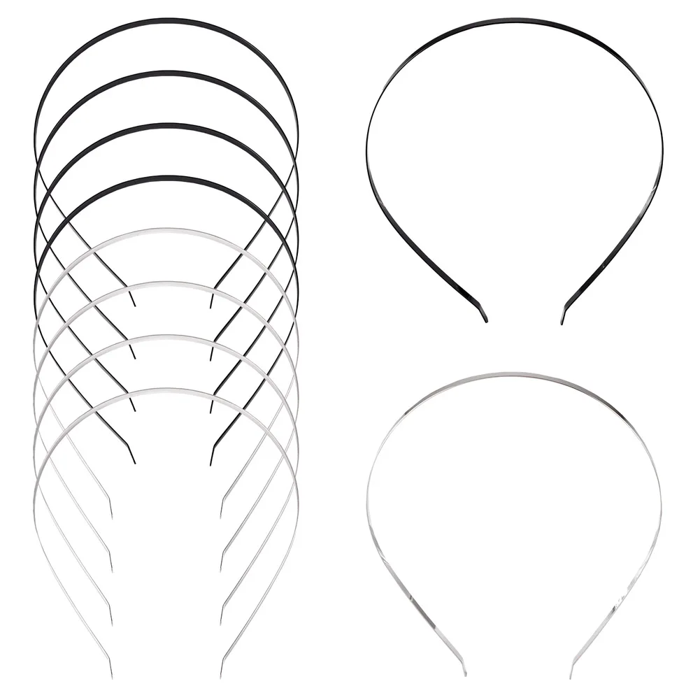 10 шт. модные аксессуары для волос с электрофорезом металлическая железная