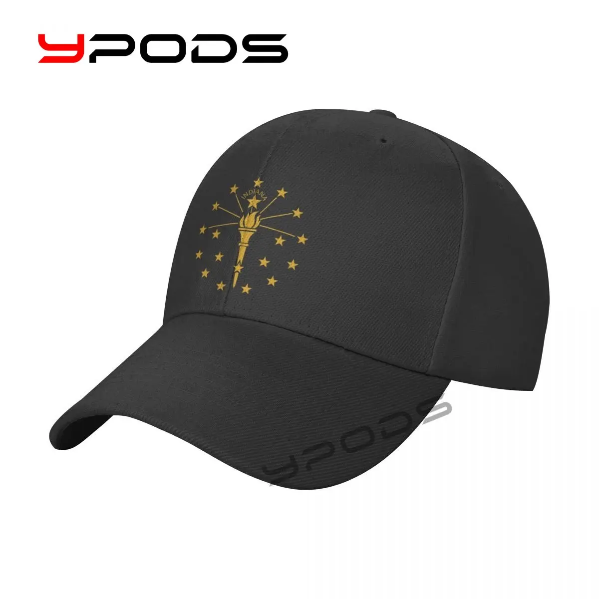 

Outdoor Sport Baseball Cap Flag Of Indiana Spring And Summer Fashion Adjustable Men Women Fashion Caps