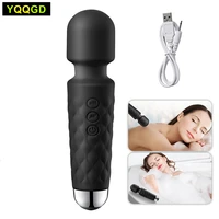 powerful wand massager with 8 speeds 20 vibration modes usb rechargeable personal massager magic for back neck shoulder body