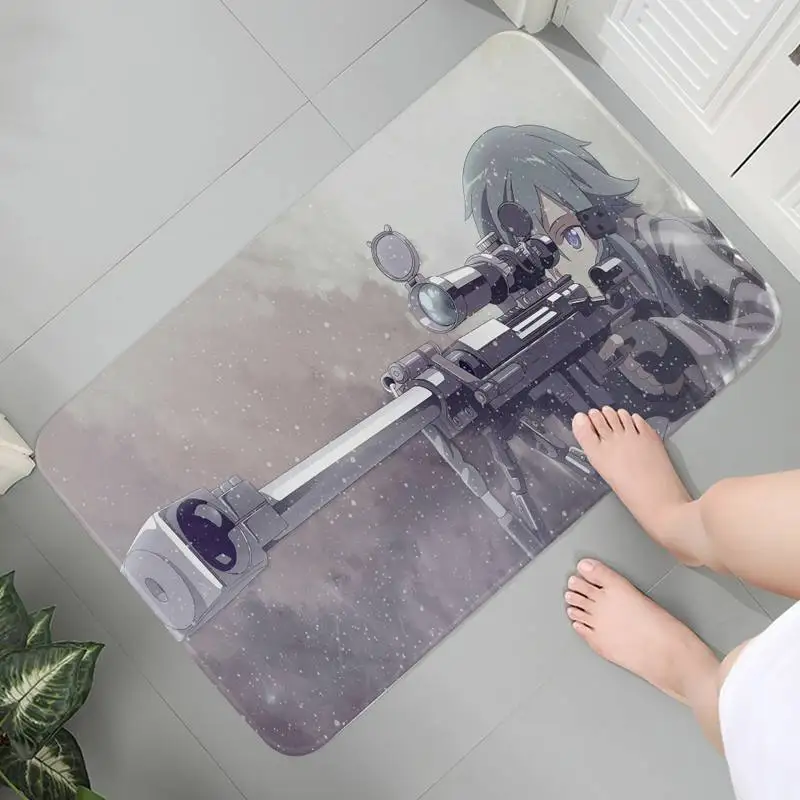 

Living Room Bedroom Carpet Soft Anti-slip Rug Mats Anime Memory Foam Anime Sword Art Online Room Carpets Area Rugs Bath Mats