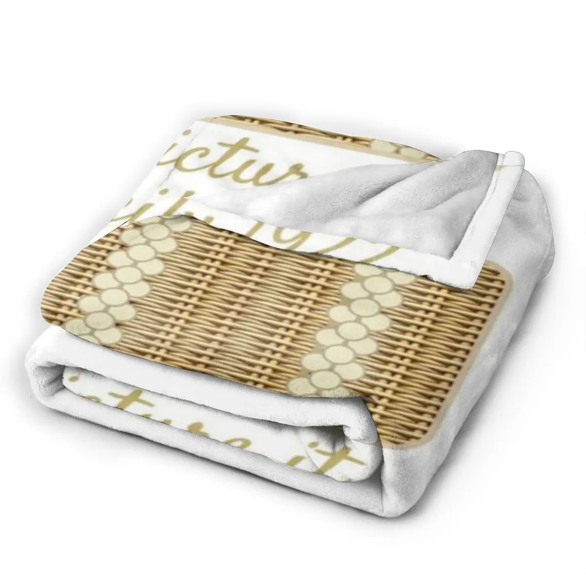 Плетеный кошелек Sophia S — ультрамягкое одеяло из микрофлиса