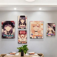 my dress up darling anime posters decoracion painting wall art kraft paper nordic home decor