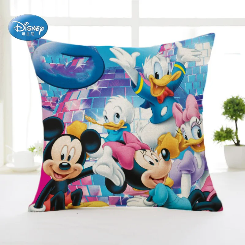 Disney Cartoon Cute Winnie Mermaid Princess Decorative/nap PillowCases Cover Pillowsham Cushion Cover for Children 45x45cm