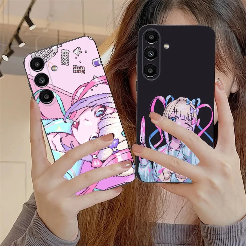 Чехол для телефона Game N-Needy Girl Overdose Samsung S24 S21 S22 S23 S30 Ultra S20 Plus Fe Lite Note 10 9 5G черный