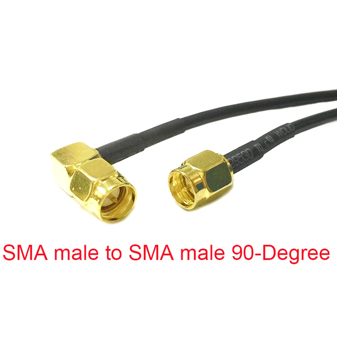 Удлинительный кабель с антенной Wi-Fi штекер SMA разъем мама прямоугольный