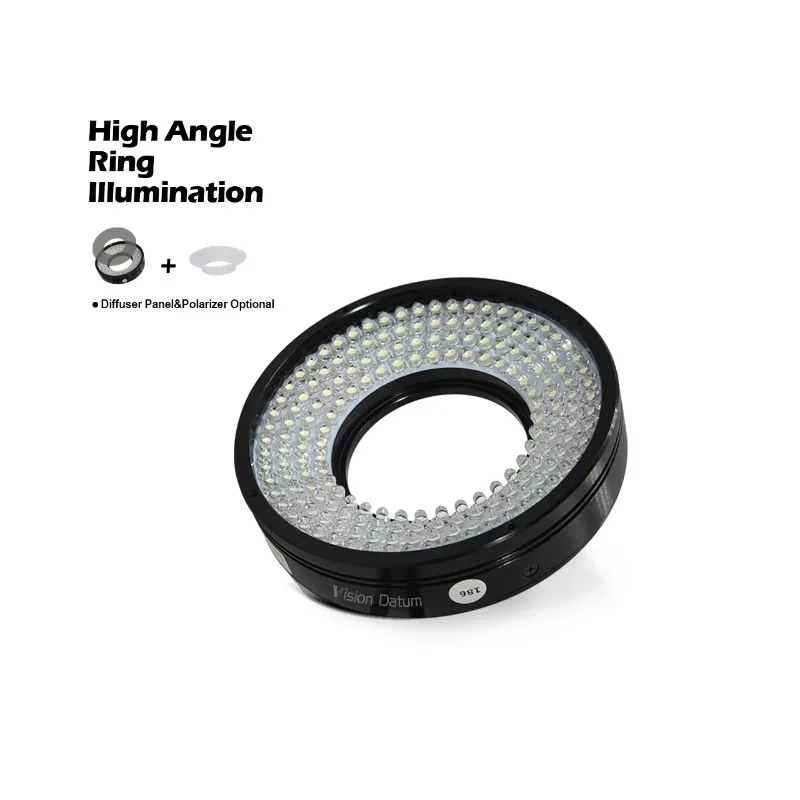 

70 Degree High Angle Ring Illumination Light with Good Density LED Arrays Machine Vision Light for Lead Frame Inspection