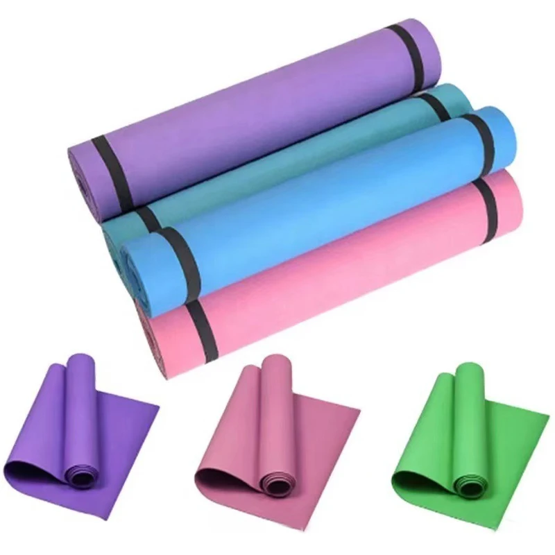 3MM-6MM Thick EVA Yoga Mats Anti-slip Sport Fitness Mat Blanket For Exercise Yoga And Pilates Gymnastics Mat Fitness Equipment