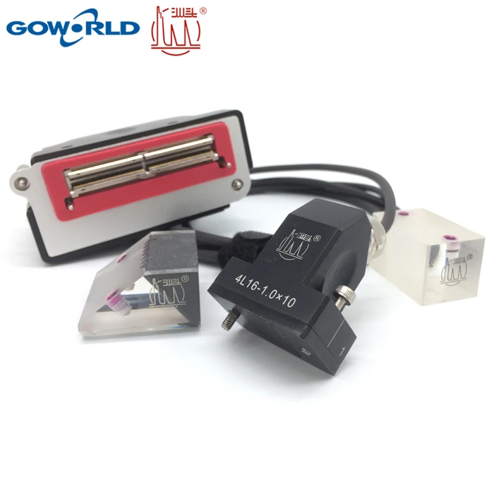 GOWORLD Phased Array Ultrasonic Flaw Detector Linear Array Series Probes 4L16-1.0*1.0 Optional Port Transducer