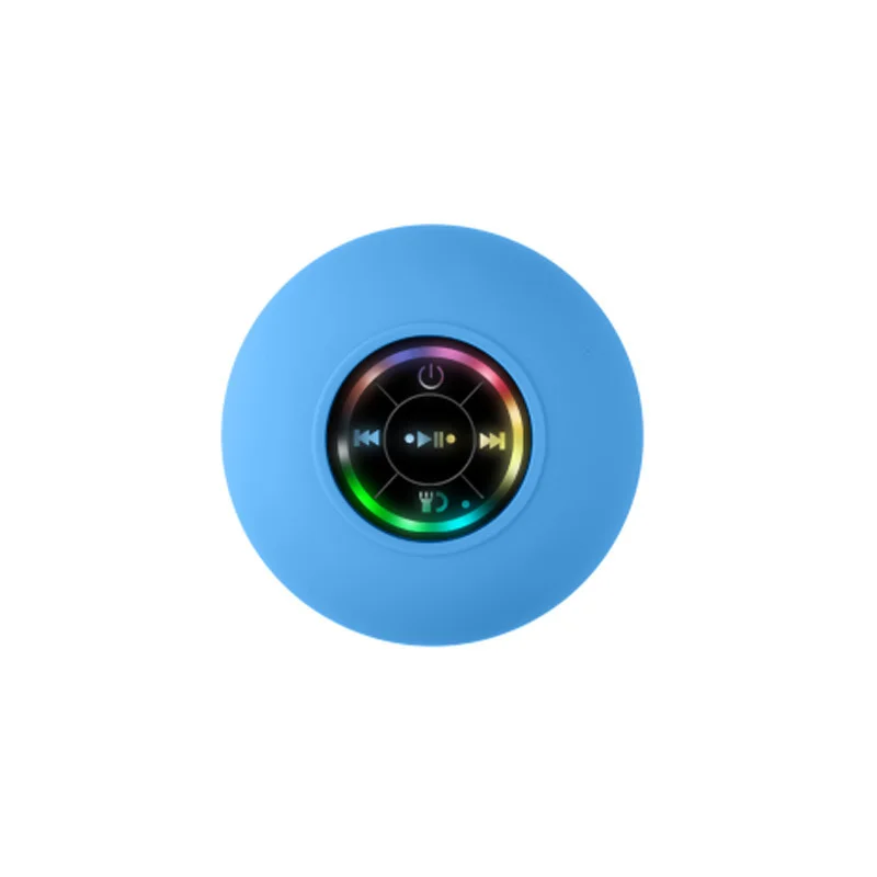 

Mini Bluetooth Speaker Waterproof Bathroom Audio Wireless Shower Speakers RGB Light For Phone Soundbar Hand Free Car Loudspeaker