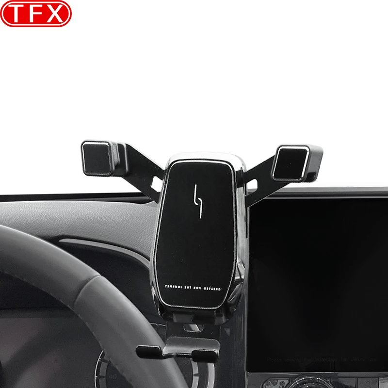 

For Toyota Highlander Kluger XU70 2020-2022 Car Styling Mobile Phone Holder Air Vent Mount Gravity Bracket Stand Accessories