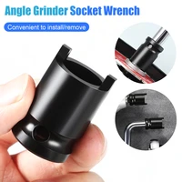 angle grinder socket wrench pressure plate lock nut removal sleeve universal 12 wrench for manual electric ratchet wrench