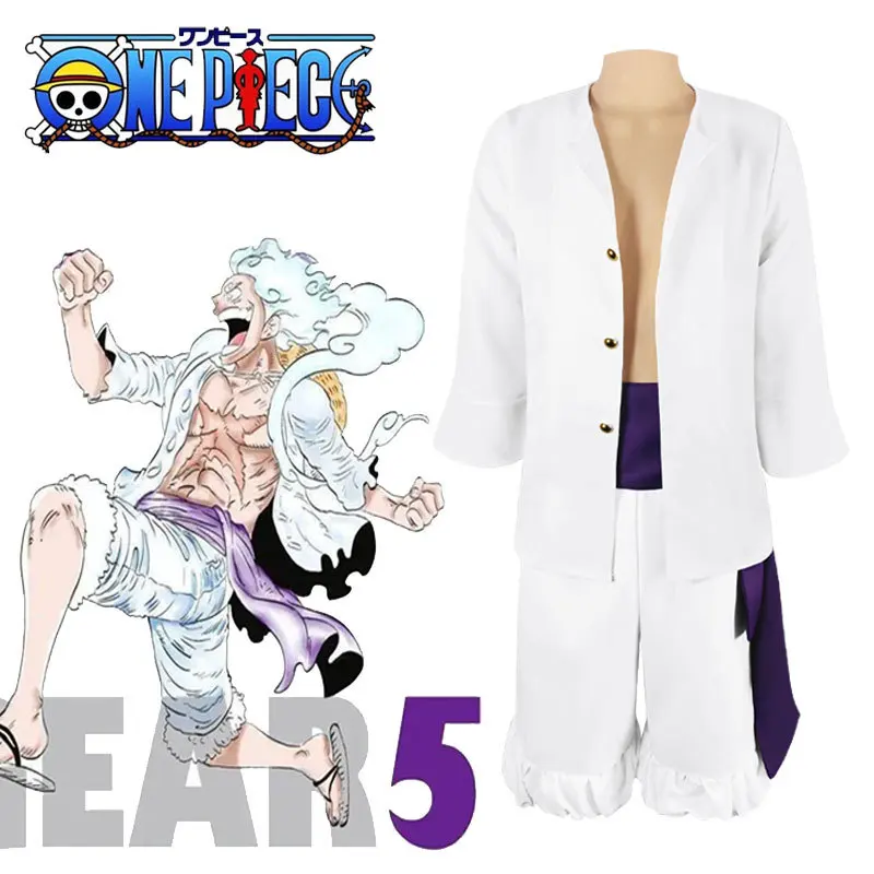 

Anime Nika Luffy Cosplay Costume One Piece Monkey D Luffy Cap Wano Country Sun God Nika Form Anime Clothing