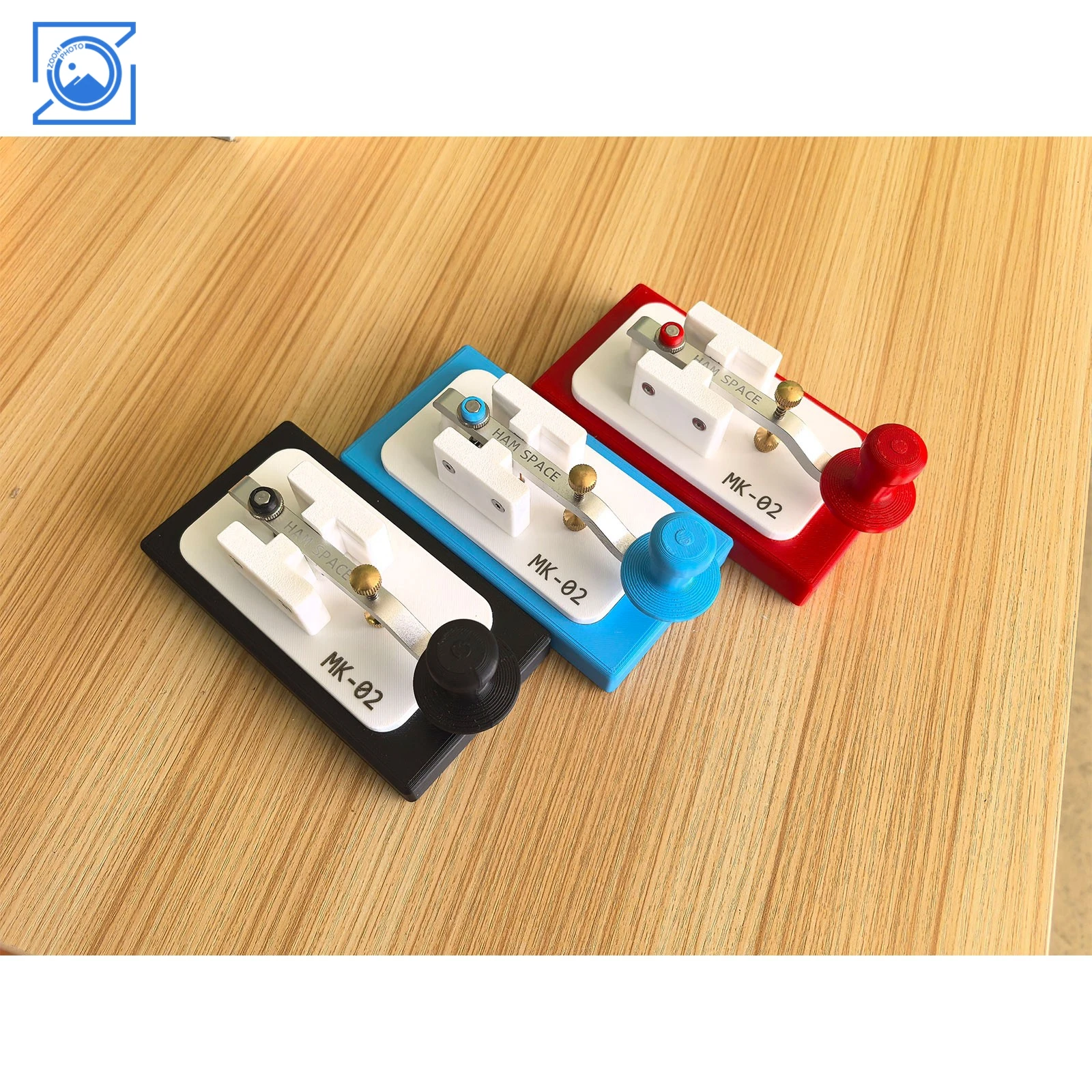 HAM SPACE MK-02 Код Морзе CW Key Мини-ручной ключ с 3D-печатью Высококачественный радиоаксессуар с адаптером 3,5–6,5 (art.: 3920cd2b76faf) - 3920cd2b76faf