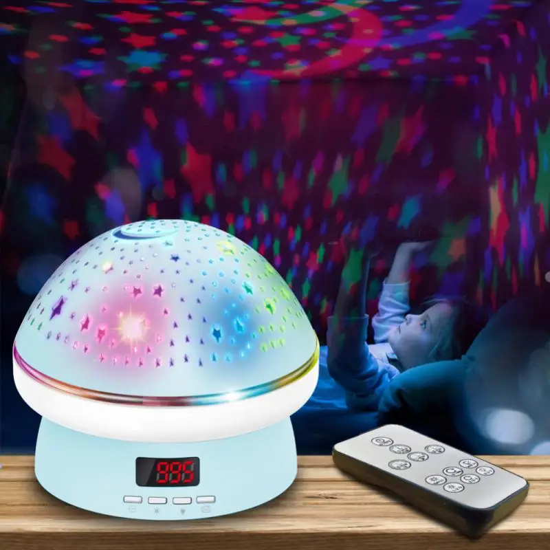 

Rotating Night Light Projector Spin Starry Sky Star Master Children Baby Sleep Romantic Led USB Lamp Projection Light