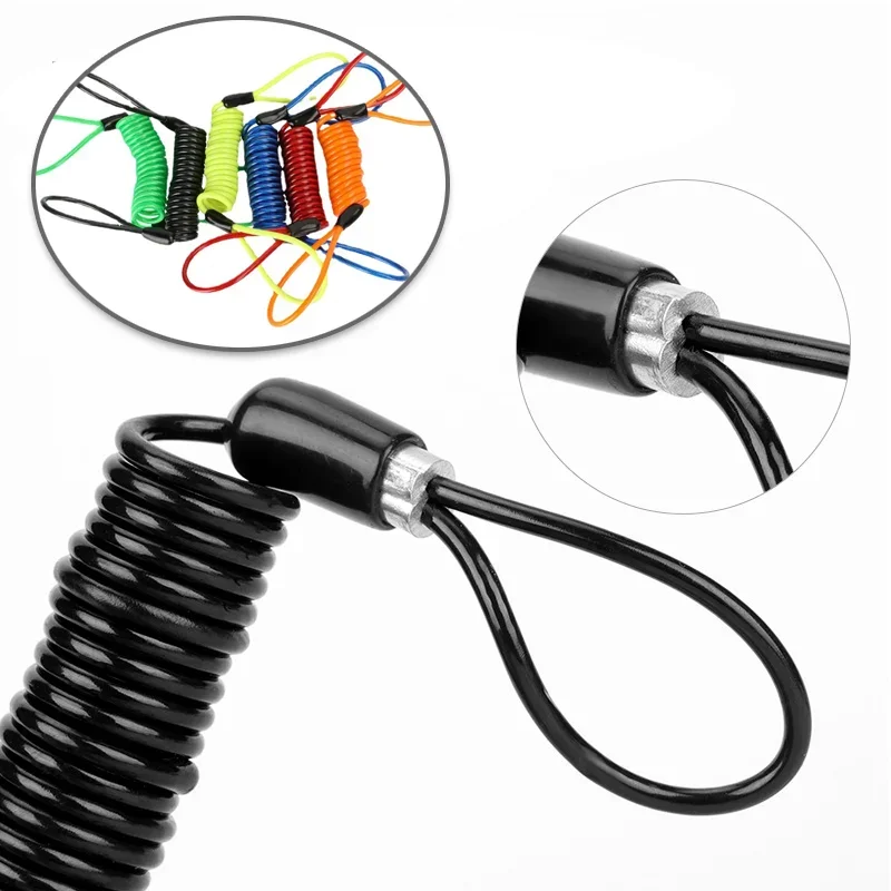 1 шт. 120 см замок дискового тормоза мотоцикла кабель напоминания о скутере