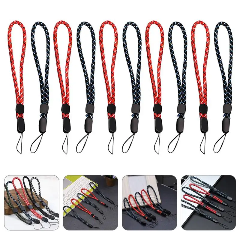 

10pcs Bracelet Straps Hand Grip Lanyards for Phone Adjustable Hanging Straps