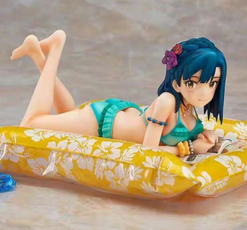 Оригинальная японская аниме-фигурка Nanao Yuriko купальник ver фигурка коллекционная