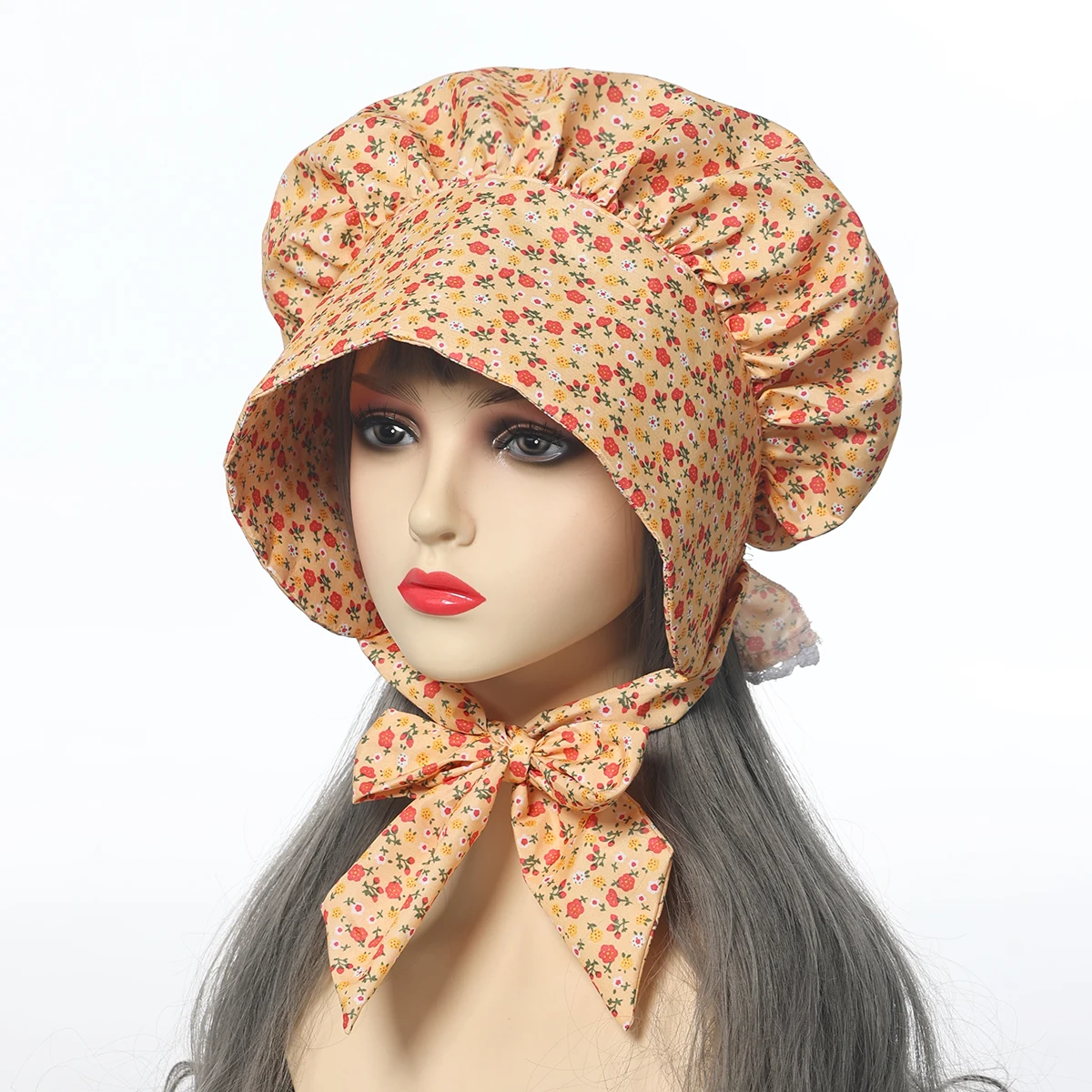 Шляпка Швабра женская в стиле колоколоний средневековая шапочка для пионерских