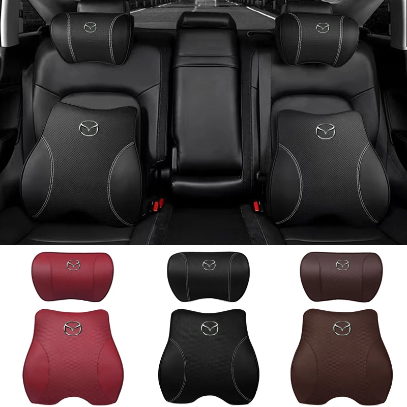

Подголовник автомобильного сиденья, подушка для шеи для Mazda Atenza Axela Cx9 Cx7 Cx5 Rx8 Rx7 Mx3 Mx5 2 3 6 323 626, скоростные аксессуары для интерьера