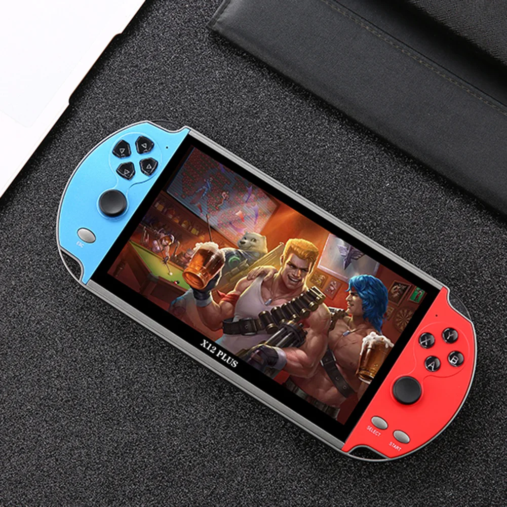 Портативная игровая консоль 7 1 дюймов HD экран Портативный Ретро ТВ Видео игровой