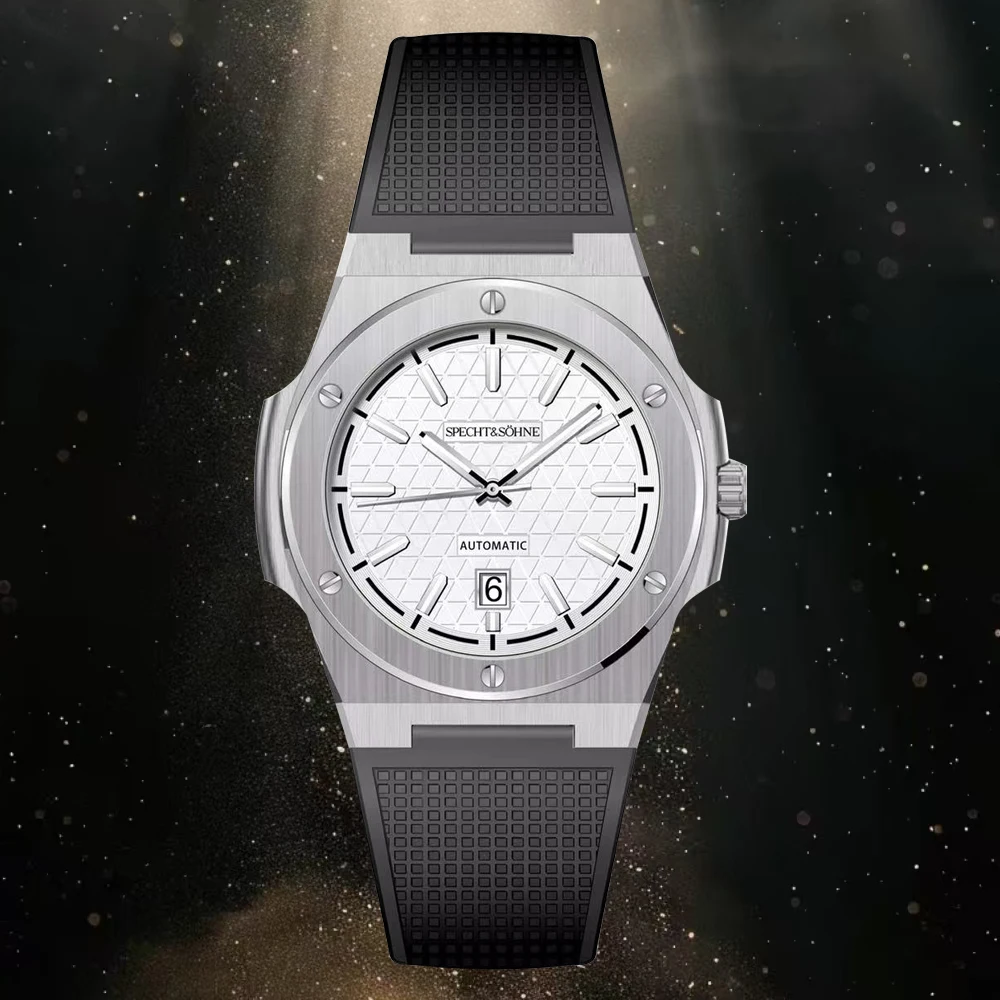 Новые мужские часы Specht &amp Söhne роскошные качественные NH35 механизм 100 м