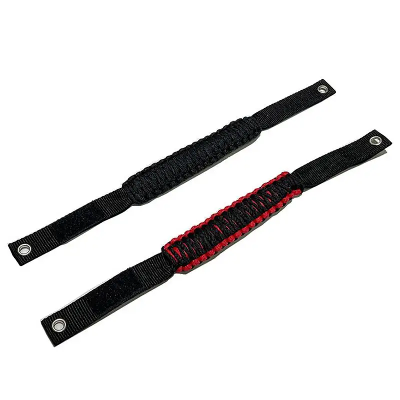 

Нейлоновые плетеные ручки для захвата, 2 шт., Многофункциональный нейлоновый плетеный трос для зонта, Прочный Плетеный рулон рулонов, ручки для захвата автомобиля