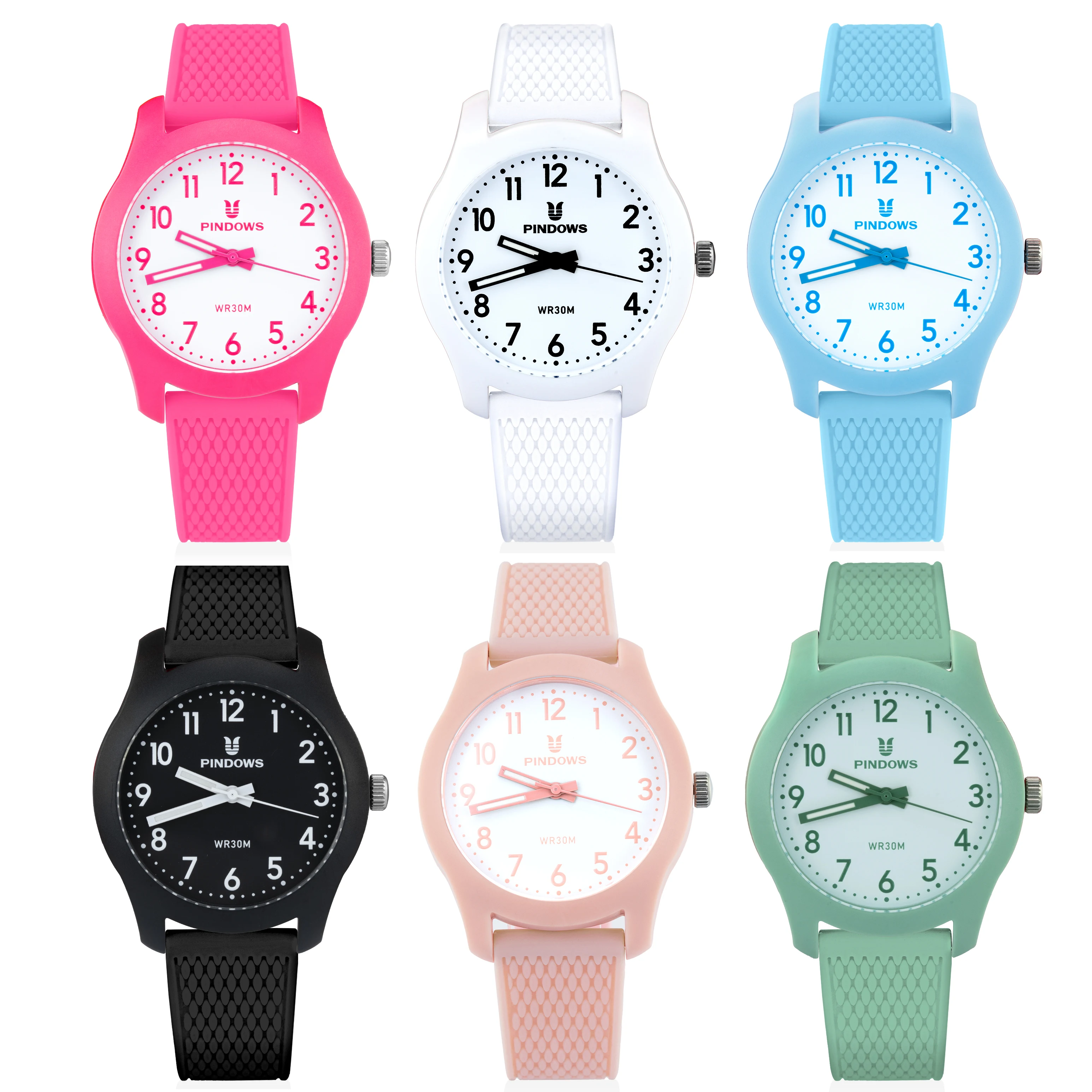 Fashion Youth Lady Quartz Watch Small Dial Simple Design Student Girl Hand Clock Children Waterproof Casual PU Women Wristwatch